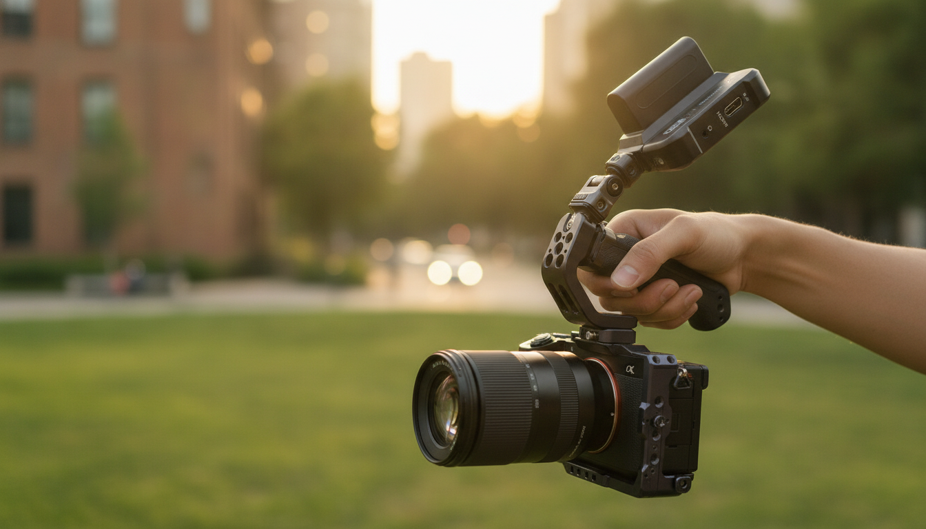 Quick-Release Top Handle Grip (1/4" Mount) Rig Guide