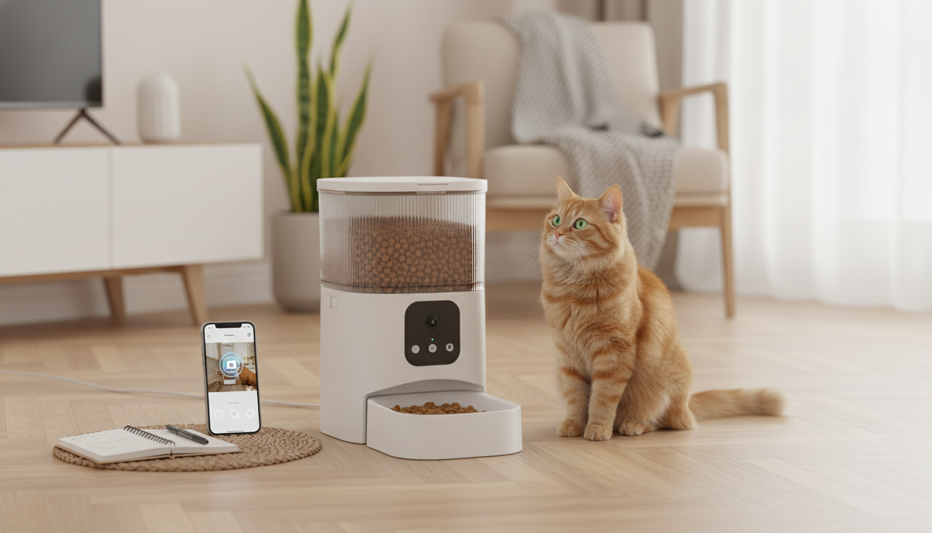 Smart 3L Pet Feeder w/ Camera & App: Setup, Tips, FAQ